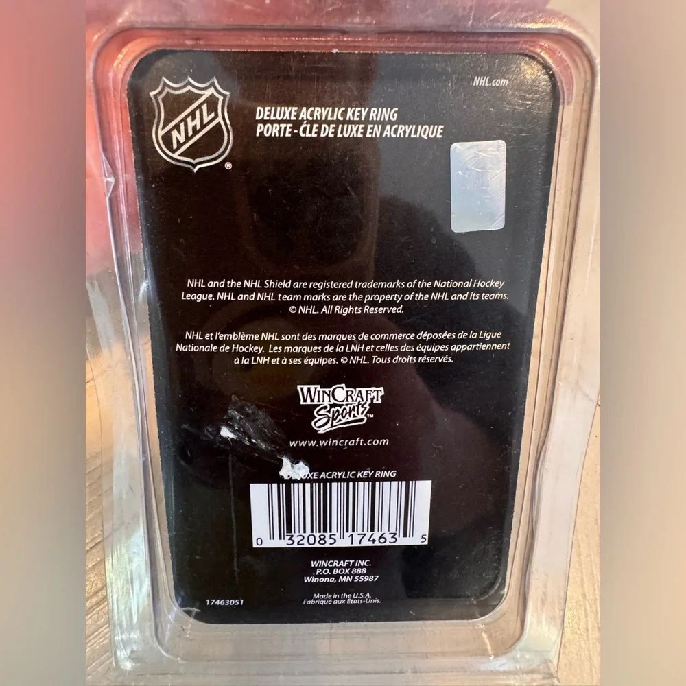 New York Islanders WinCraft Premium Acrylic Core Key Ring – Officially Licensed